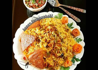 طرز تهیه لوبیا پلو خوشمزه و متفاوت + فیلم - سبک ایده آل