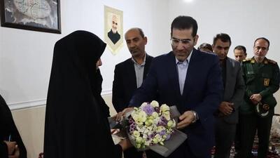 خانواده شهید حسن محمدزاده در خورموج تجلیل شد