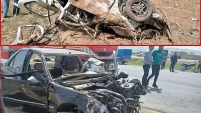 حادثه رانندگی در جاده سمقاور - کمیجان ۲ کشته و یک مجروح برجا گذاشت