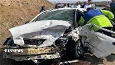 جان‌باختن ۴ عضو یک خانواده در تصادف محور خرم‌آباد-سپیددشت