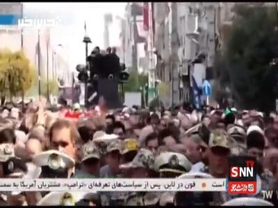 تشییع پیکر شهیدی که بعد از ۴۲ سال به دیارش بازگشت