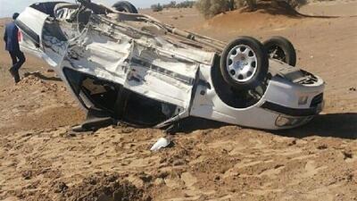 انحراف به چپ پارس در خراسان شمالی منجر به تصادف ۴ خودرو شد