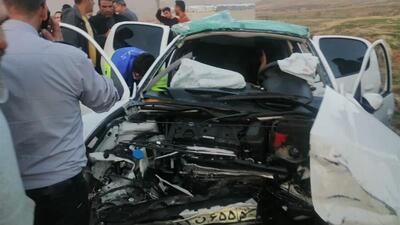 ۴ مصدوم بر اثر تصادف سواری پژو با پراید در محور دهلران-اندیمشک
