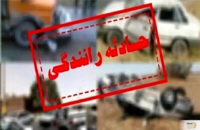 حادثه سقوط خودروی پیکان به دره در جاده زنجان-طارم