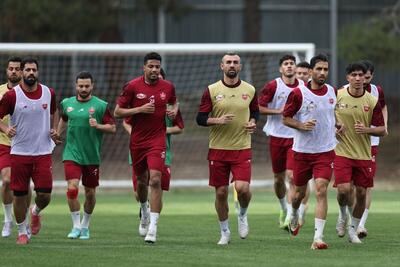 تمرین پنجشنبه پرسپولیس پس از جلسه مدیرعامل و سرمربی