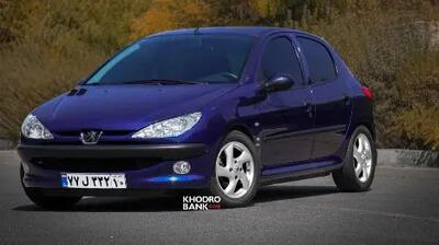 قیمت پژو 206 دست‌دوم در اردیبهشت 1404 + جدول مقایسه‌ای