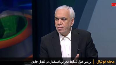 فتح‌الله‌زاده: از نظر من پارسال با آقای نکونام قهرمان لیگ بودیم