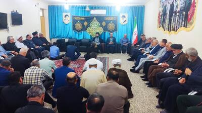 گناوه در سالروز شهادت امام جعفر صادق (ع) به سوگ نشست