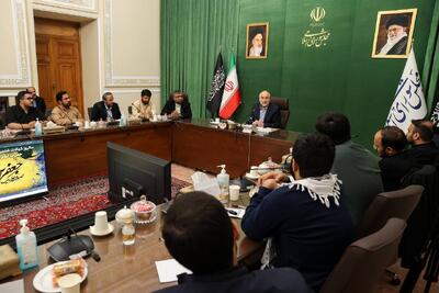 دیدار جمعی از بسیجیان دانشجویی کشور با قالیباف