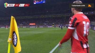 گل دوم لوکا یوویچ به اینتر (اینتر 0-2 میلان) - پارس فوتبال