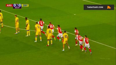 گل یاکوب کیویور به کریستال پالاس (آرسنال 1-0 کریستال پالاس) - پارس فوتبال