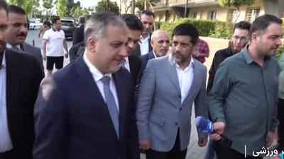 بازدید وزیر ورزش عراق از آکادمی ملی المپیک و فدراسیون کشتی + فیلم