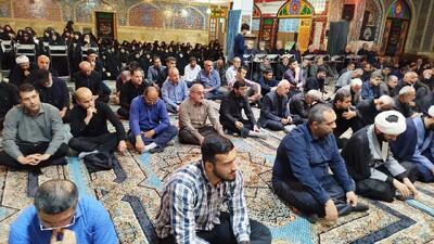 مراسم شهادت امام جعفر صادق (ع)در آستانه اشرفیه+ تصاویر