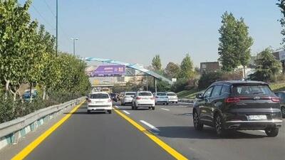 تردد روان در محورهای مواصلاتی البرز