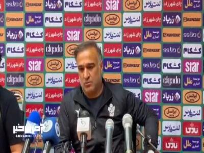دین‌محمدی: در بازی با آریو اسلامشهر هیچ مشکلی نبود و همه چیز به خوشی تمام شد