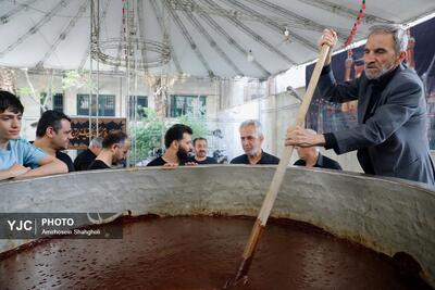 مراسم سنتی سمنو پزان به مناسبت شهادت امام صادق(ع) در تهران
