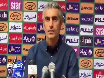 مجتبی جباری: احساس کردم حضور چراغپور می‌تواند به تیم کمک کند