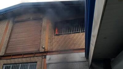 حریق مهیب در چهاردانگه؛ زبانه‌های آتش تا آسمان