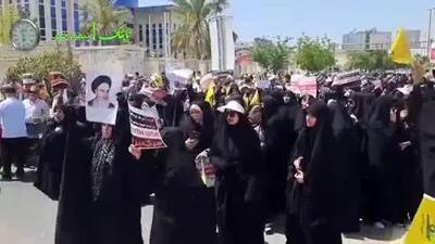 ببینید| فستیوال کوچه زیرتیغ خشم معترضان؛ بوشهر یک‌صدا علیه بی‌حرمتی فرهنگی