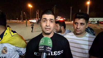 صحبت های هواداران فولاد و تراکتور بعد از بازی