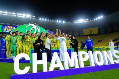 النصر قهرمان لیگ زنان عربستان شد