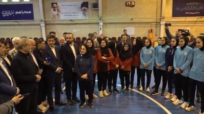 دیدار رئیس جمهور با اعضای تیم ملی فوتسال بانوان