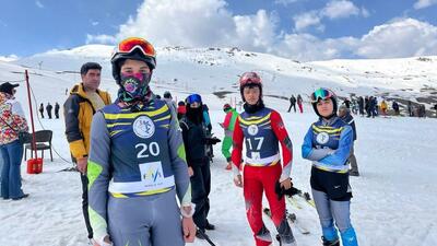 اسکی آلپاین | درخشش بی‌رقیب تیم تهران در پایان مسابقات بین‌المللی نونهالان و نوجوانان دیزین