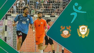 خلاصه هندبال نیروی زمینی کازرون 43 - مس کرمان 41 - پارس فوتبال