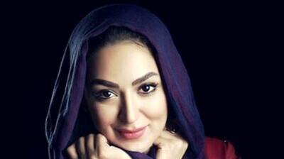 عکس | ست پالتوی لاکچری و خوشرنگ فریبا طالبی نوه حشمت فردوس با همسرش