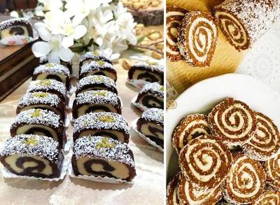 طرز تهیه رولت خرما / دسر مقوی و خوشمزه رو با بهترین دستور درست کنید