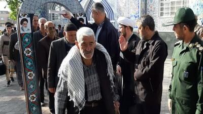 قابی خاطره انگیز از اعزام کاروان راهیان نور از خوی به ارتفاعات بازی دراز کرمانشاه + عکس