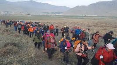برگزاری همایش بزرگ کوهپیمایی وطبیعت گردی خانوادگی در منطقه یکانات یامچی