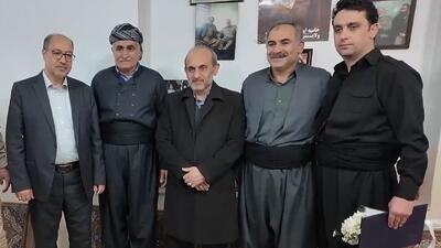 دیدار دکتر جبلی با خانواده شهید اهل سنت