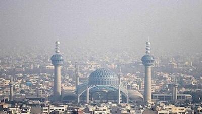 کیفیت هوای اصفهان ناسالم برای گروههای  حساس