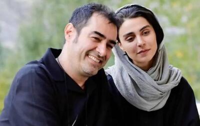 ژست عاشقانه لاله مرزبان در بغل شهاب حسینی+ تصاویر - آینه فردا
