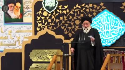 واکنش تند علم الهدی قبل از دور سوم مذاکرات ایران و آمریکا