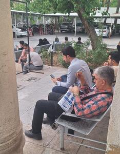 صف اهدای خون در مرکز خون وصال تهران