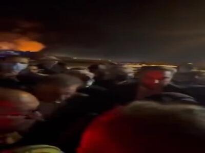 بازدید میدانی وزیر راه از بندر حادثه‌دیده شهید رجایی