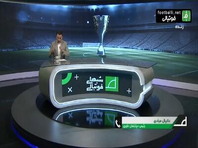 دانیال مرادی: نوسانات برق تصاویر VAR را قطع کرد
