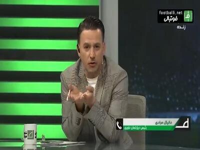 دانیال مرادی: توجیهی برای توقف 25 دقیقه ای بازی ندارم
