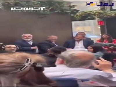 استقبال از وزیر صهیونیست با چاشنی اعتراض