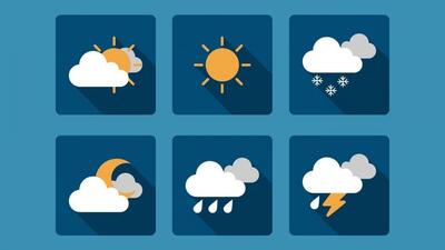 آسمان آفتابی همراه با وزش باد و افزایش دما در یزد