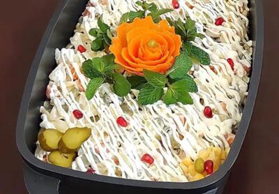 آموزش سه مدل سالاد مجلسی و پر طرفدار