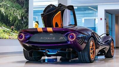 DeTomaso P72؛ زیبایی ایتالیایی در یک قاب (عکس)