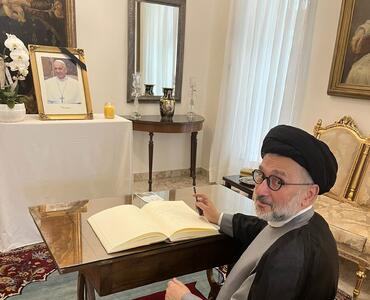 ‌آرزو می‌کنم فردی در ادامه رفتار پاپ فرانسیس انتخاب شود