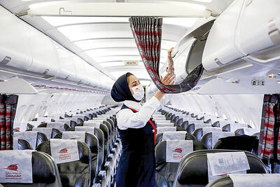 ادامه کاهش مسافران خطوط هوایی