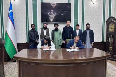 قرارداد جدید ریلی بین افغانستان و ازبکستان امضا شد - اکونیوز