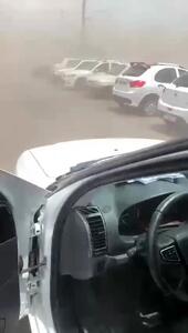 ببینید| لحظه انفجار بندر رجائی‌شهر از زاویه‌ای دیگر