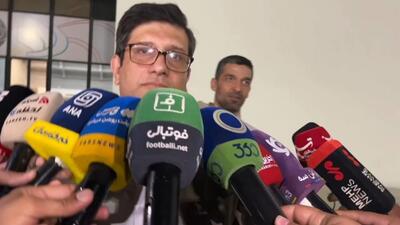 مصاحبه فرشید سمیعی مدیرعامل سابق استقلال در پایان بازی با پیکان