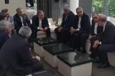 گفتگوی هیئت دیپلماتیک و کارشناسی ایران در مسقط + ویدئو